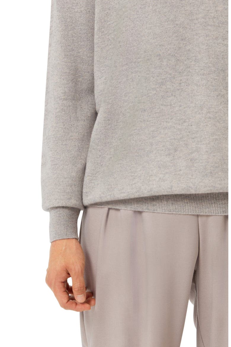 V-Neck Sweater, Alternate, color, dawn blue