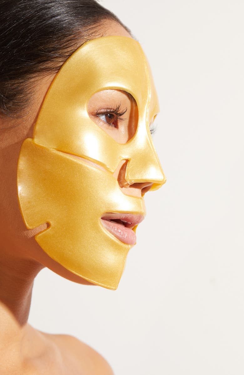 Skin Gym Youth Haus Golden Glow Gold Face Mask, Alternate, color,