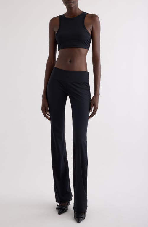 Courrèges Courregès Scuba Tech Jersey Bra In Black