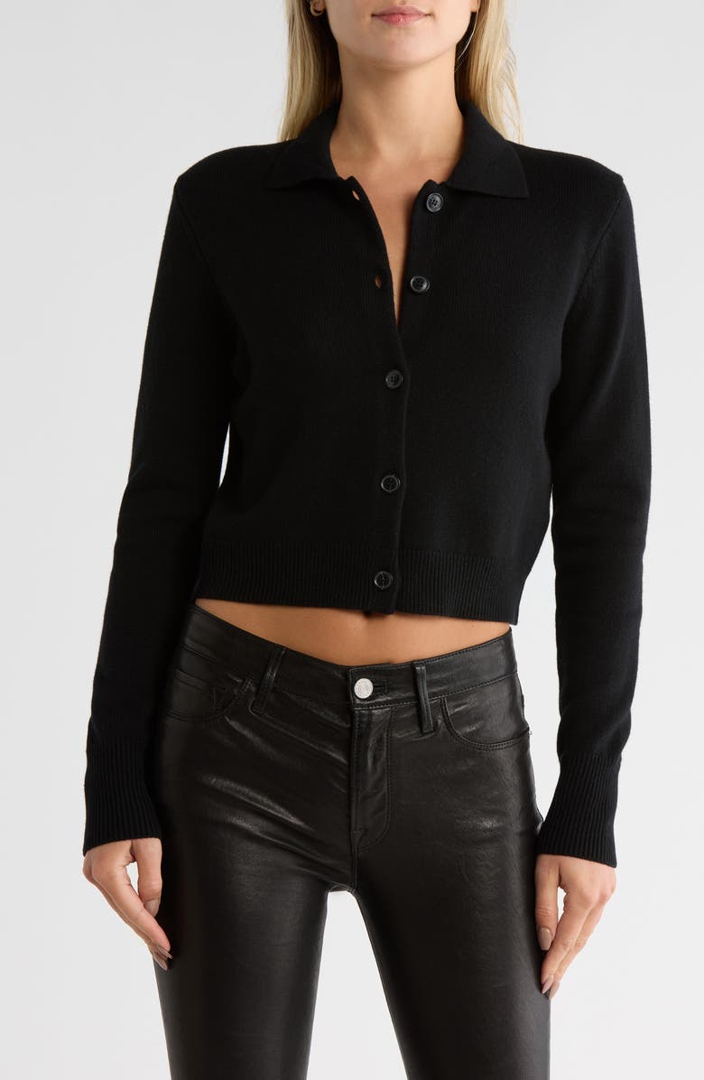 FRAME Cashmere Shrunken Cardigan, Main, color,