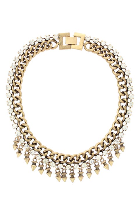 Asa Crystal Chain Necklace