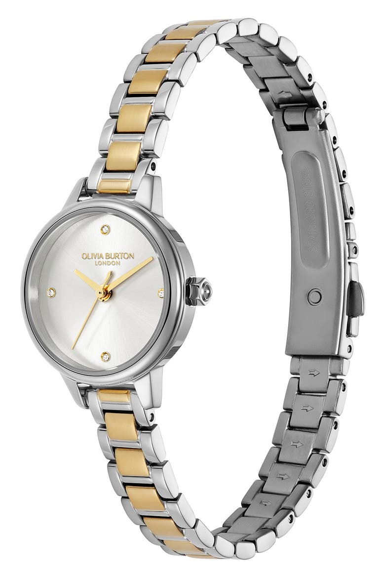 Mini Classic Bracelet Watch, 23mm, Alternate, color, SILVER