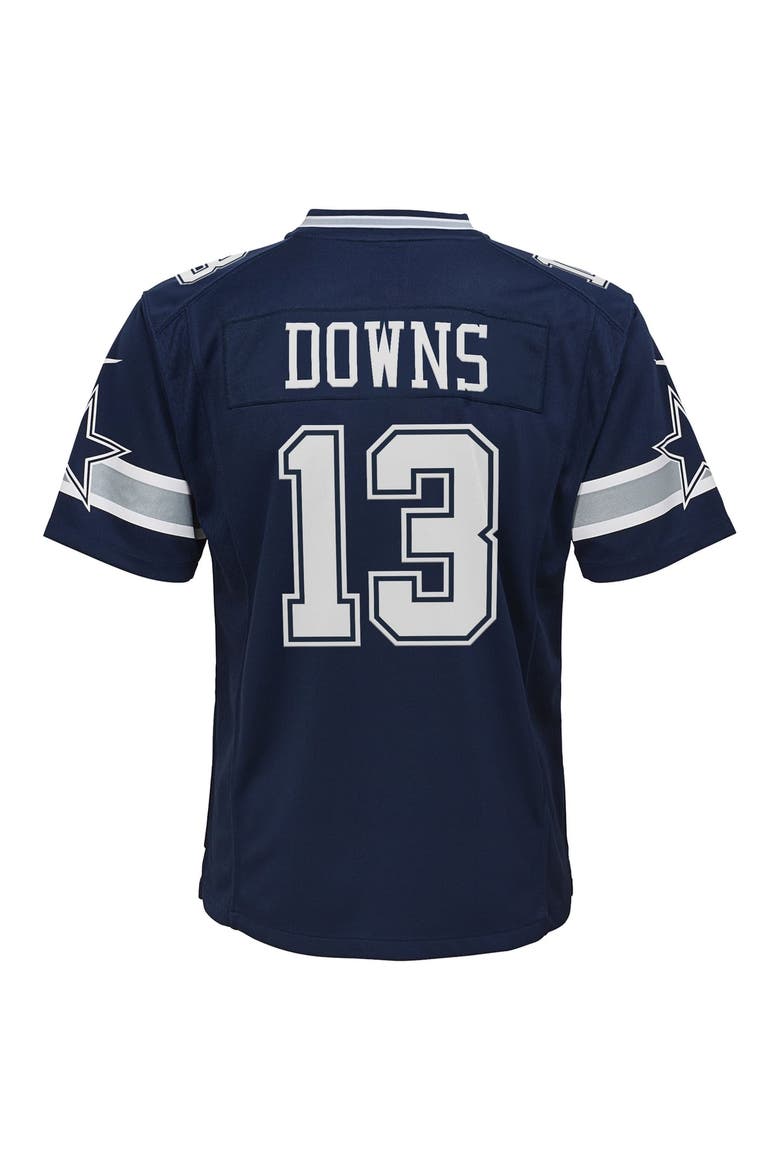 Youth Nike Caleb Downs Navy Dallas Cowboys Team Game Jersey, Alternate, color, Navy