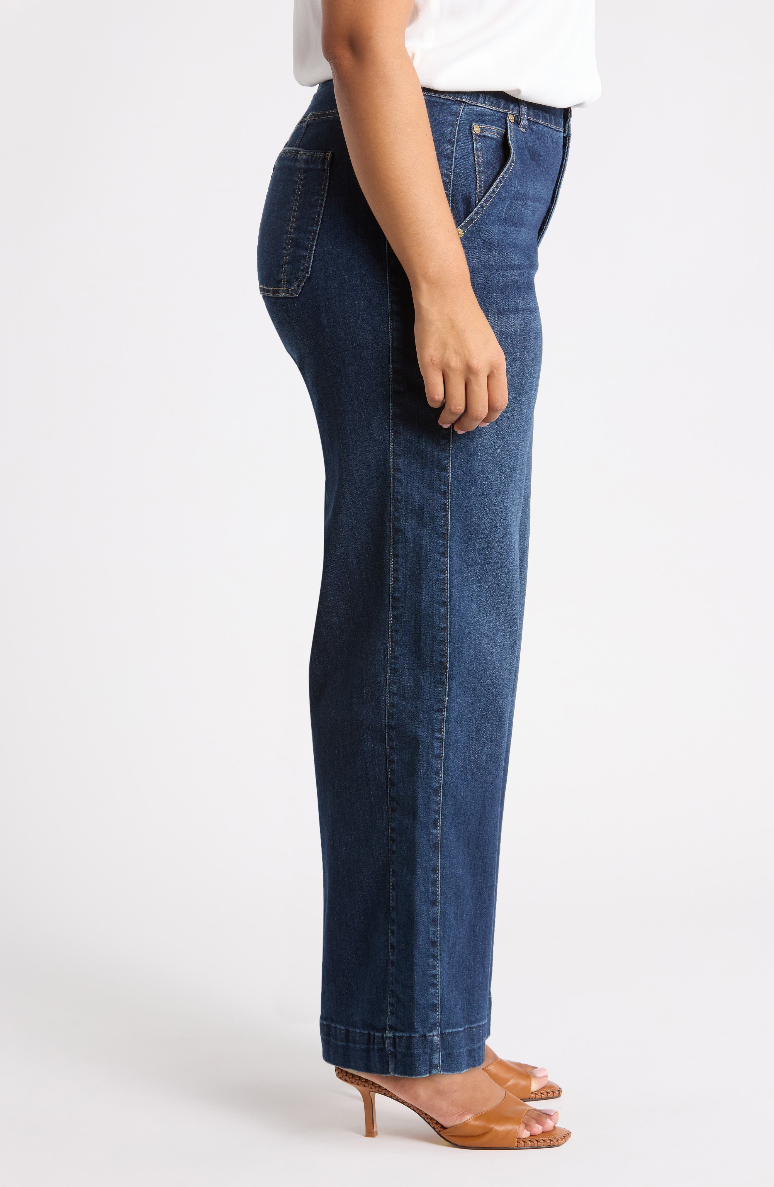 Wit & Wisdom Skyrise Wide Leg Jeans (Women) | Nordstrom