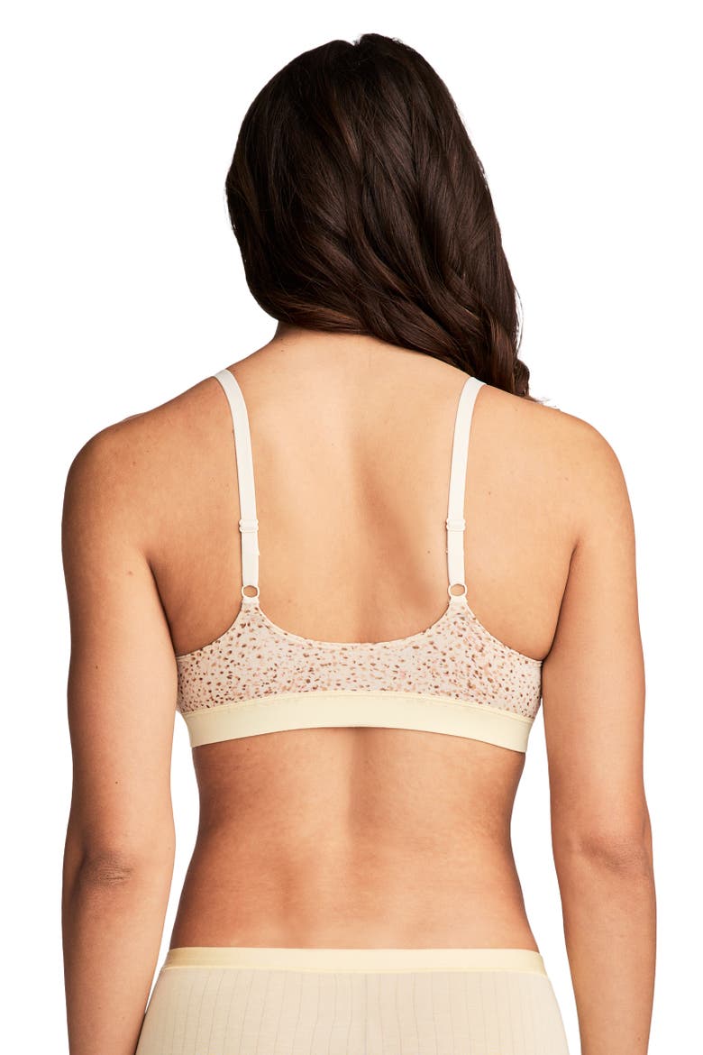 Women's Light & Airy Plunge Bralette, Alternate, color, Natural Pebble