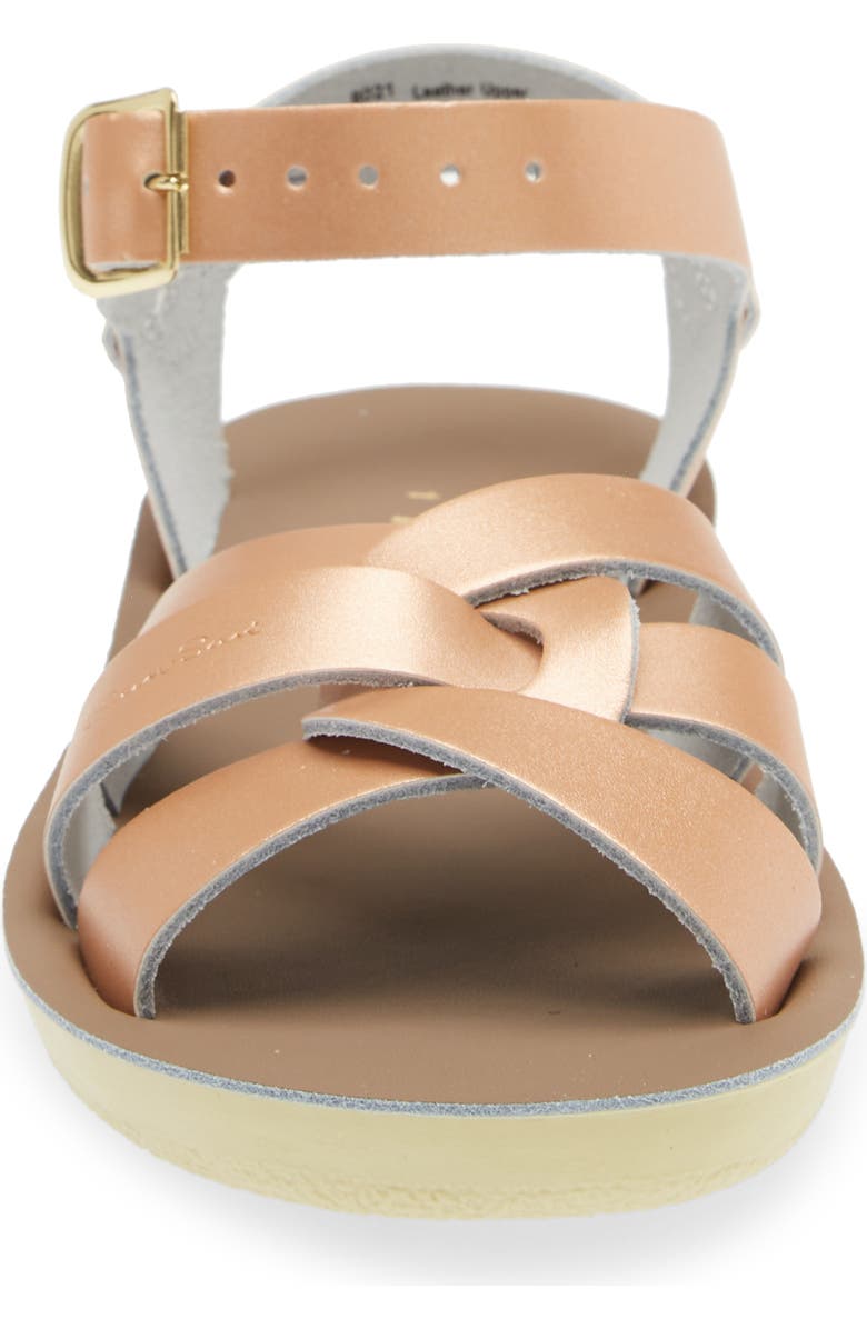 Salt Water Sandals by Hoy Sun San<sup>®</sup> Swimmer Sandal, Alternate, color, 220 Rosegold