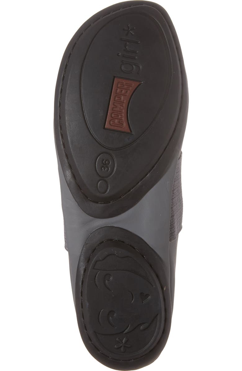 Camper Right Nina Leather Ballerina Flat, Alternate, color,