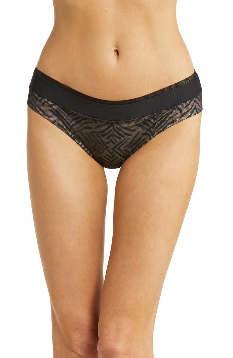 Chantelle Lingerie Graphic Allure Bikini, Main, color, 