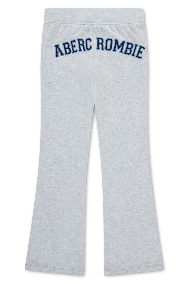 Kids' Bootcut Fleece Pants, Alternate, color, LIGHT GREY HEATHER