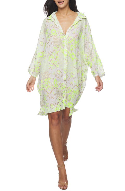 Oversize Button-Up Shirt