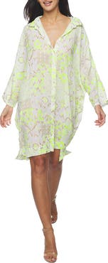 RANEES Oversize Button-Up Shirt
