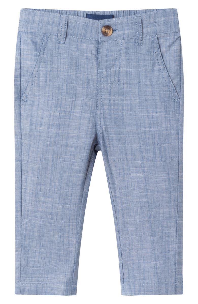 Andy & Evan Cotton Button-Up Shirt, Pants & Bow Tie Set, Alternate, color, 