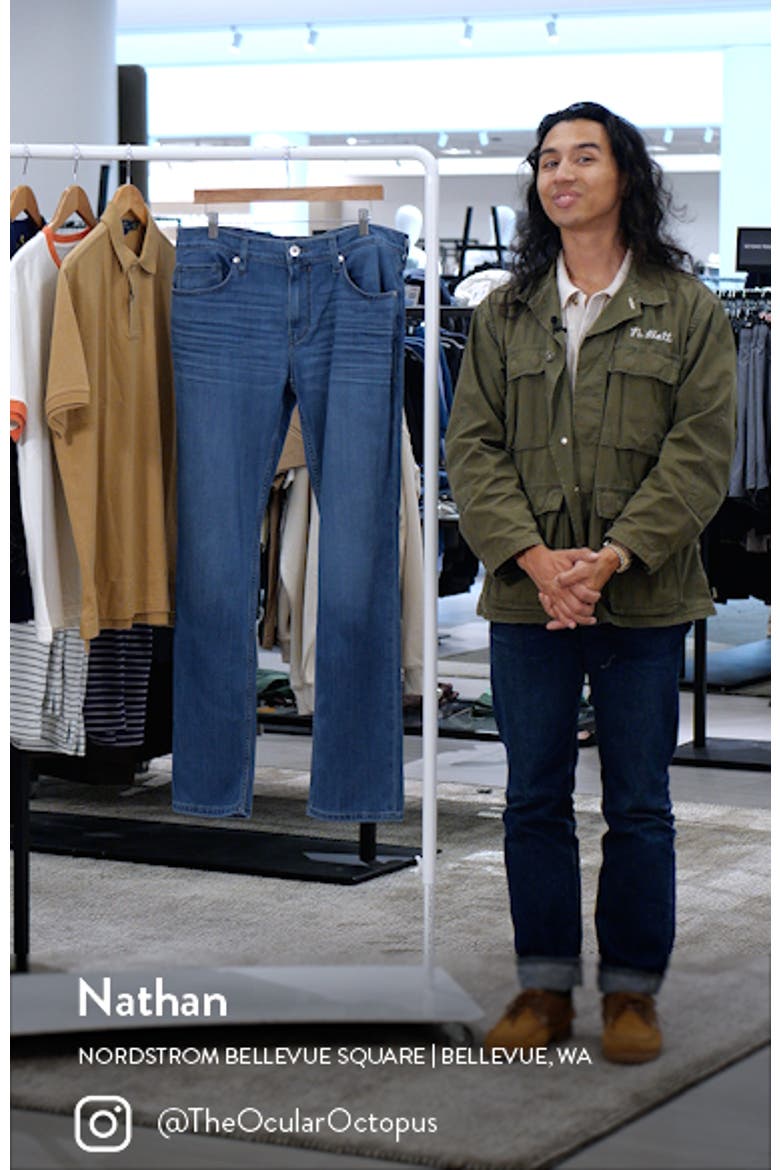 Federal Transcend Slim Straight Leg Jeans (Nordstrom Exclusive) video
