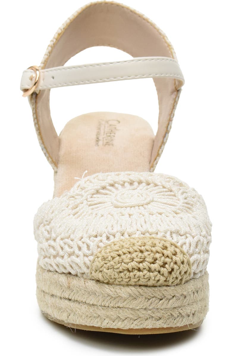 Catherine Catherine Malandrino Laboh Platform Wedge Espadrille Sandal, Alternate, color,