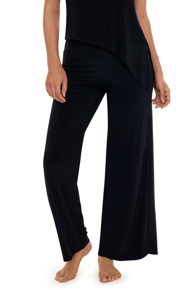 Magicsuit<sup>®</sup> Matte Jersey Cover-Up Pants, Main, color, Black
