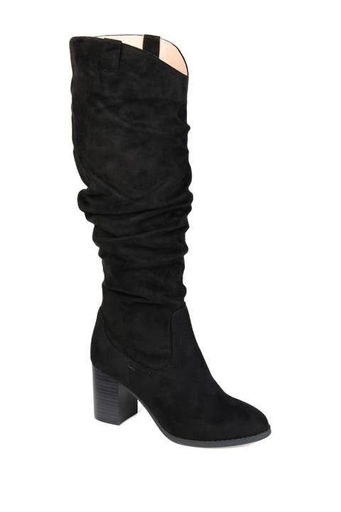 JOURNEE Aneil Ruched Tall Boot (Women)