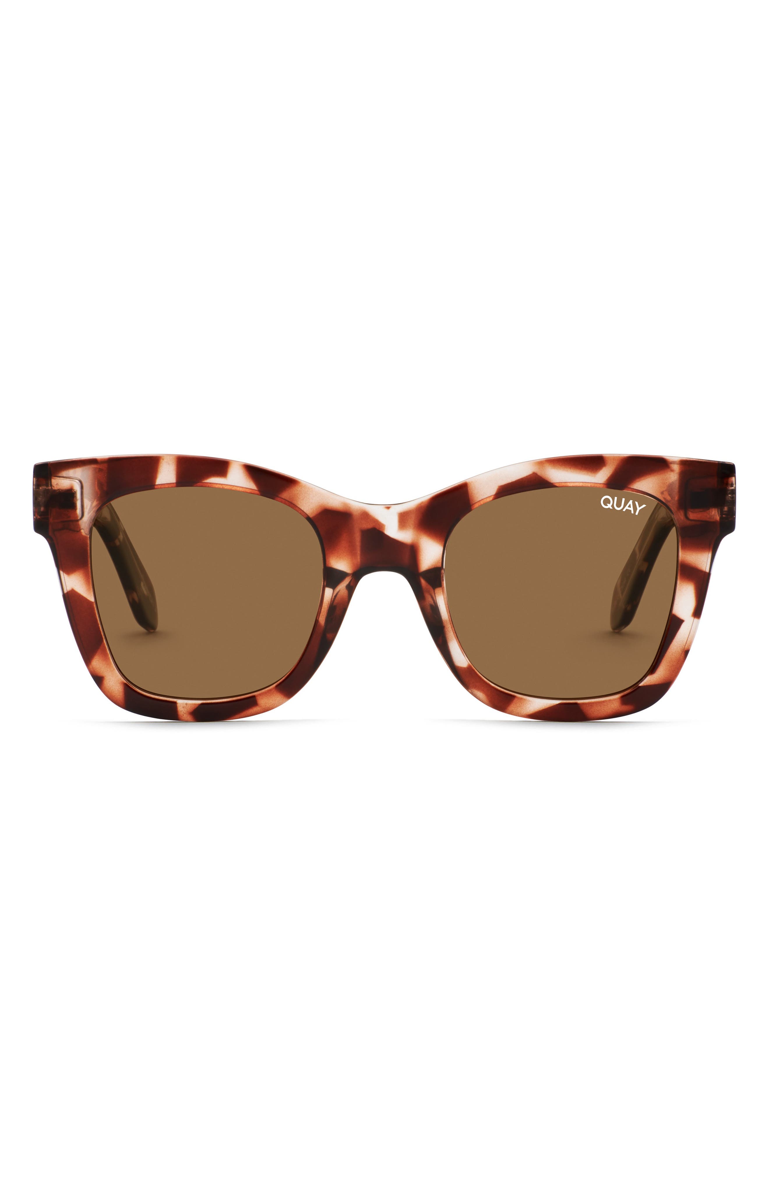 Quay After Hours 51mm Polarized Square Sunglasses
