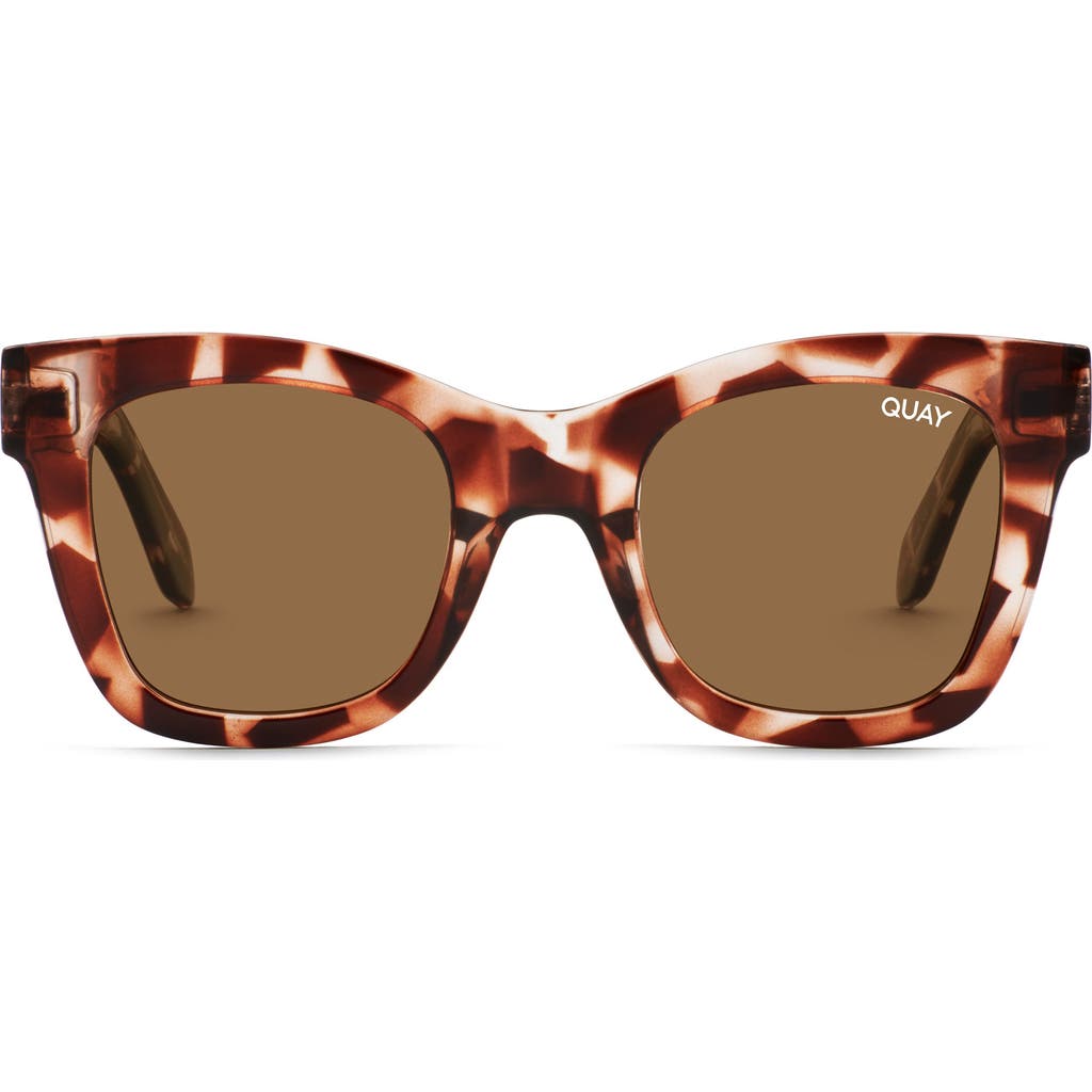 Quay After Hours 51mm Polarized Square Sunglasses