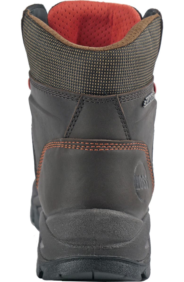 Hoss Boot Company HOSS Hudson 6 Inch Insulated Composite Toe Work Boot, Alternate, color, Brown