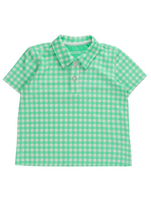 Boys Knit Short Sleeve Performance Polo
