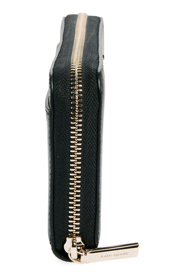 staci continental wallet, Alternate, color, BLACK