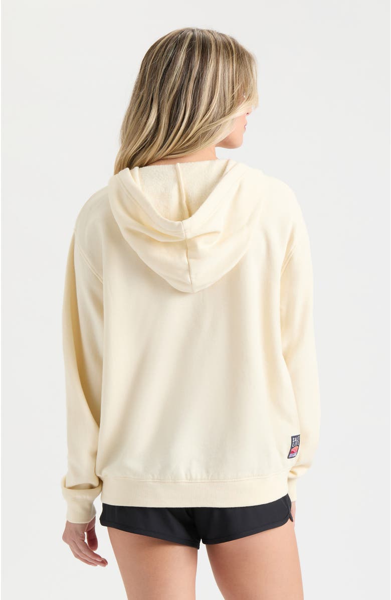 Salt Life Saltsations Zip Up Hoodie, Alternate, color, Ivory