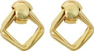 Panacea Square Doorknocker Earrings