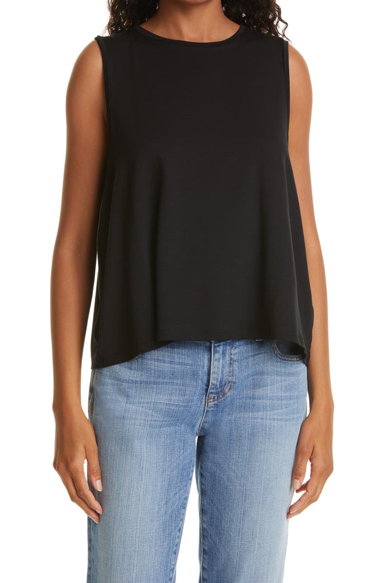 Eileen Fisher Tencel<sup>®</sup> Lyocell Tank, Main, color, 