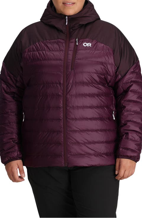 Helium 800 Fill Power Down Hooded Jacket (Plus)