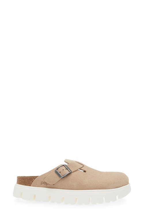 Birkenstock Papillio By  Boston Chunky Platform Clog In Sand