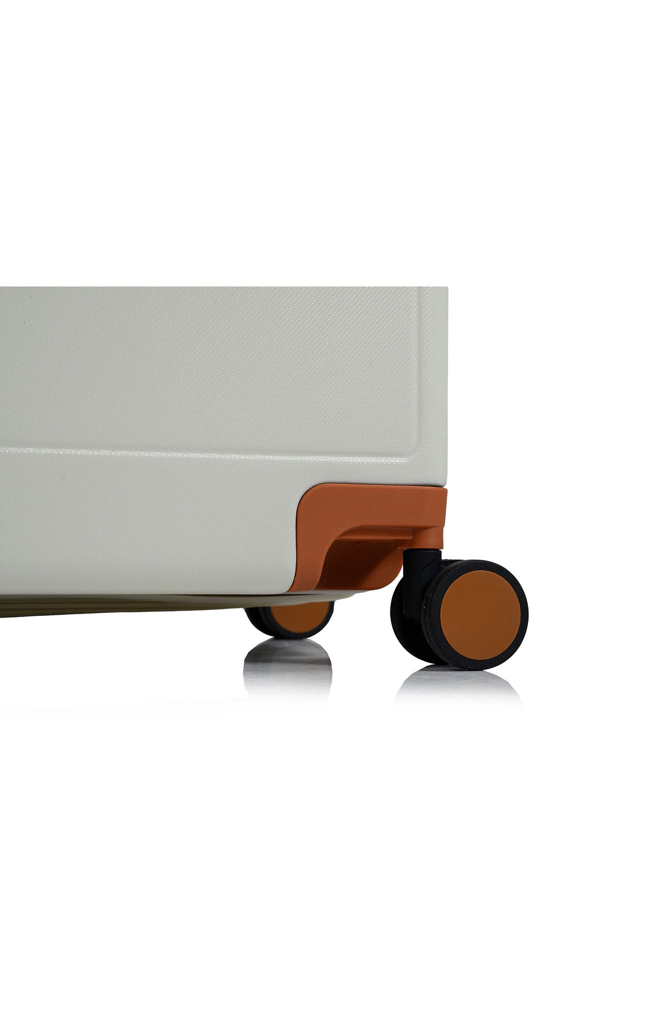 CHAMPS Vintage Muse 3-Piece Hardside Luggage Set, Alternate, color, Ivory/ Tan