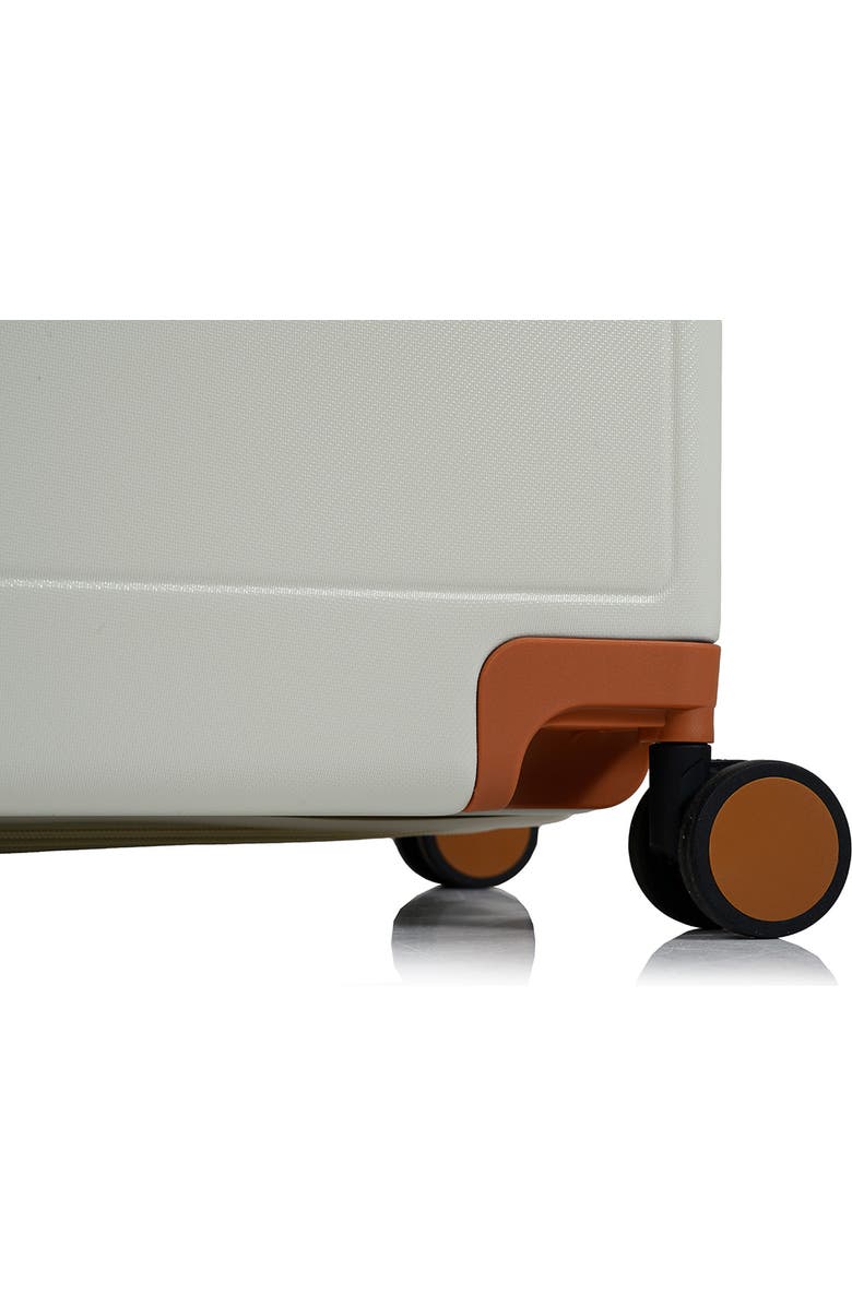 CHAMPS Vintage Muse 3-Piece Hardside Luggage Set, Alternate, color, Ivory/ Tan