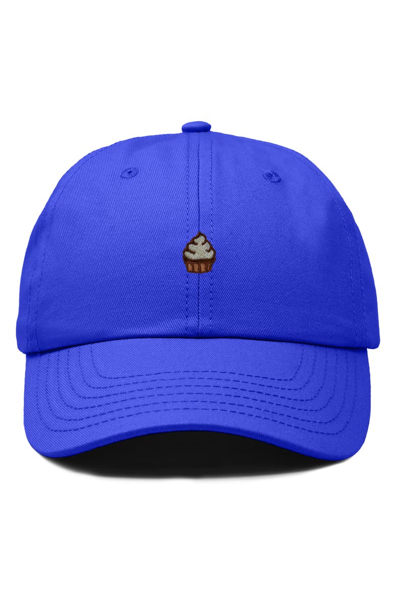 Cupcake Dad Cap, Main, color, Royal Blue