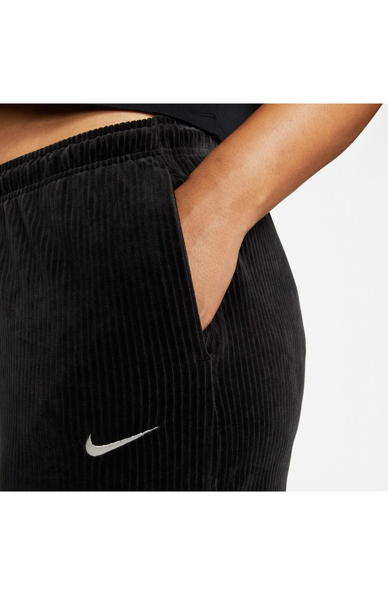 Nike Sportswear Velour High Waist Wide Leg Pants, Alternate, color, 