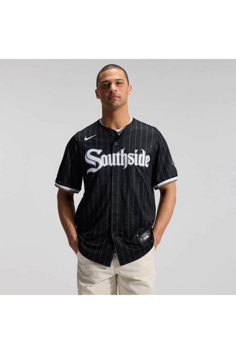 Men's Nike Black Chicago White Sox City Connect Limited Jersey, Alternate, color, Black
