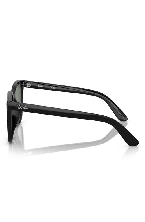 Ray Ban Ray-ban 55mm Square Sunglasses In Black