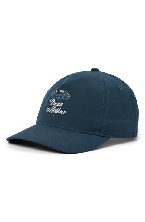 Custom TravisMathew Vintage Indigo Cruz Trucker Hat