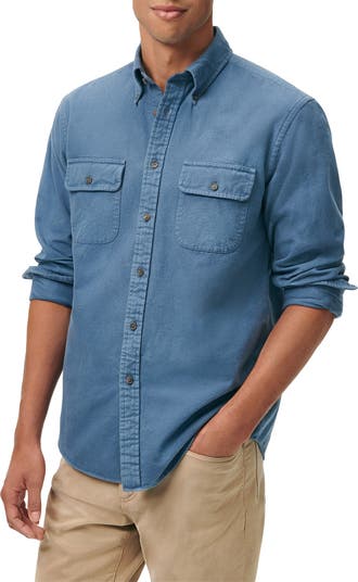 Brooks popular brothers flannel button down