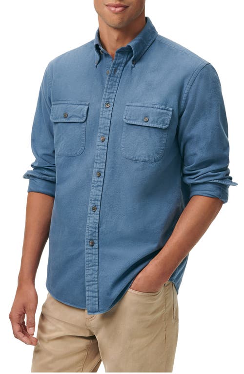 Brooks Brothers Supersoft Flannel Button-Down Shirt in Beringsea 