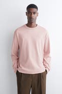 COS Relaxed Jersey Interlock Long-Sleeved T-Shirt