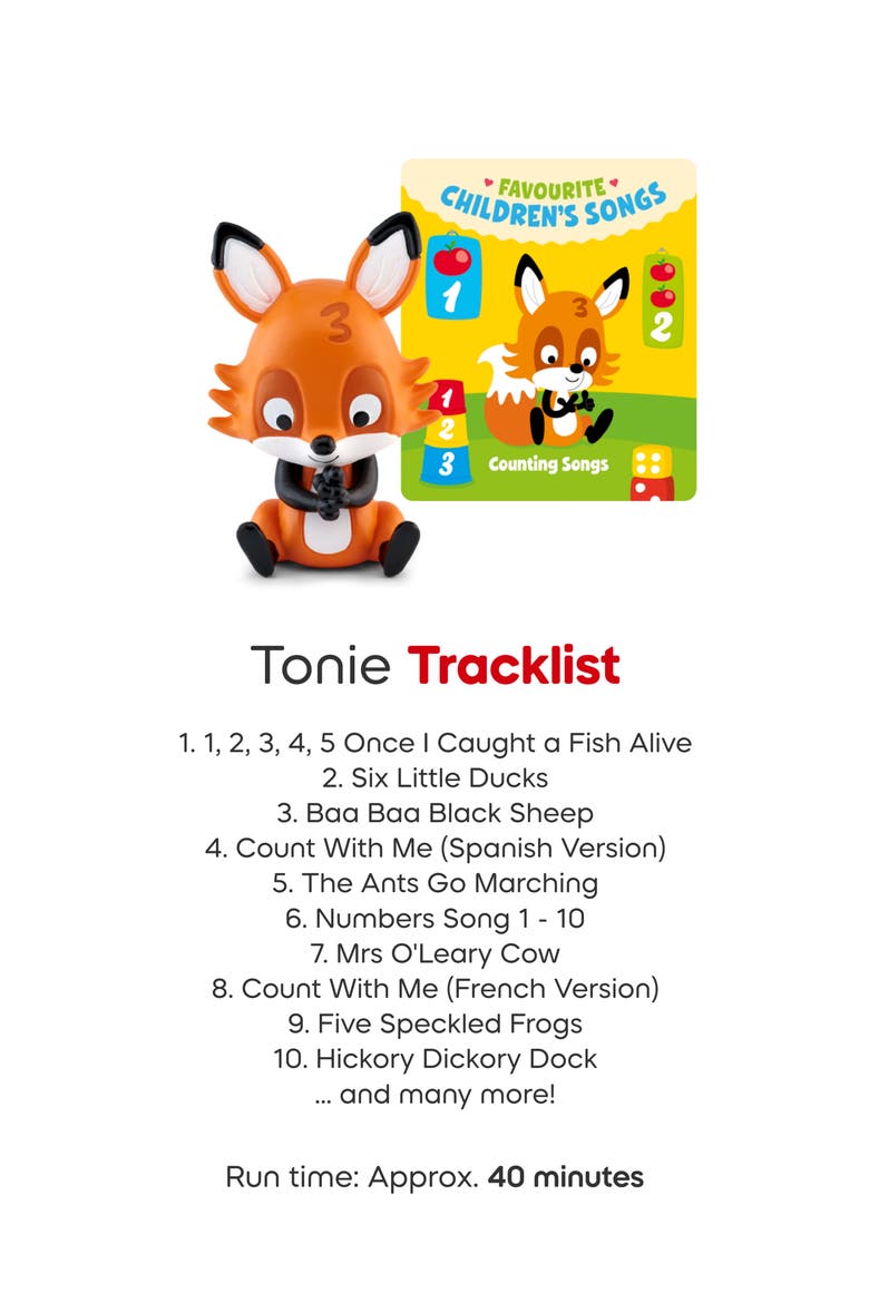 2-Pack Bedtime & Counting Songs Tonie Audio Figurines, Alternate, color, NO COLOR