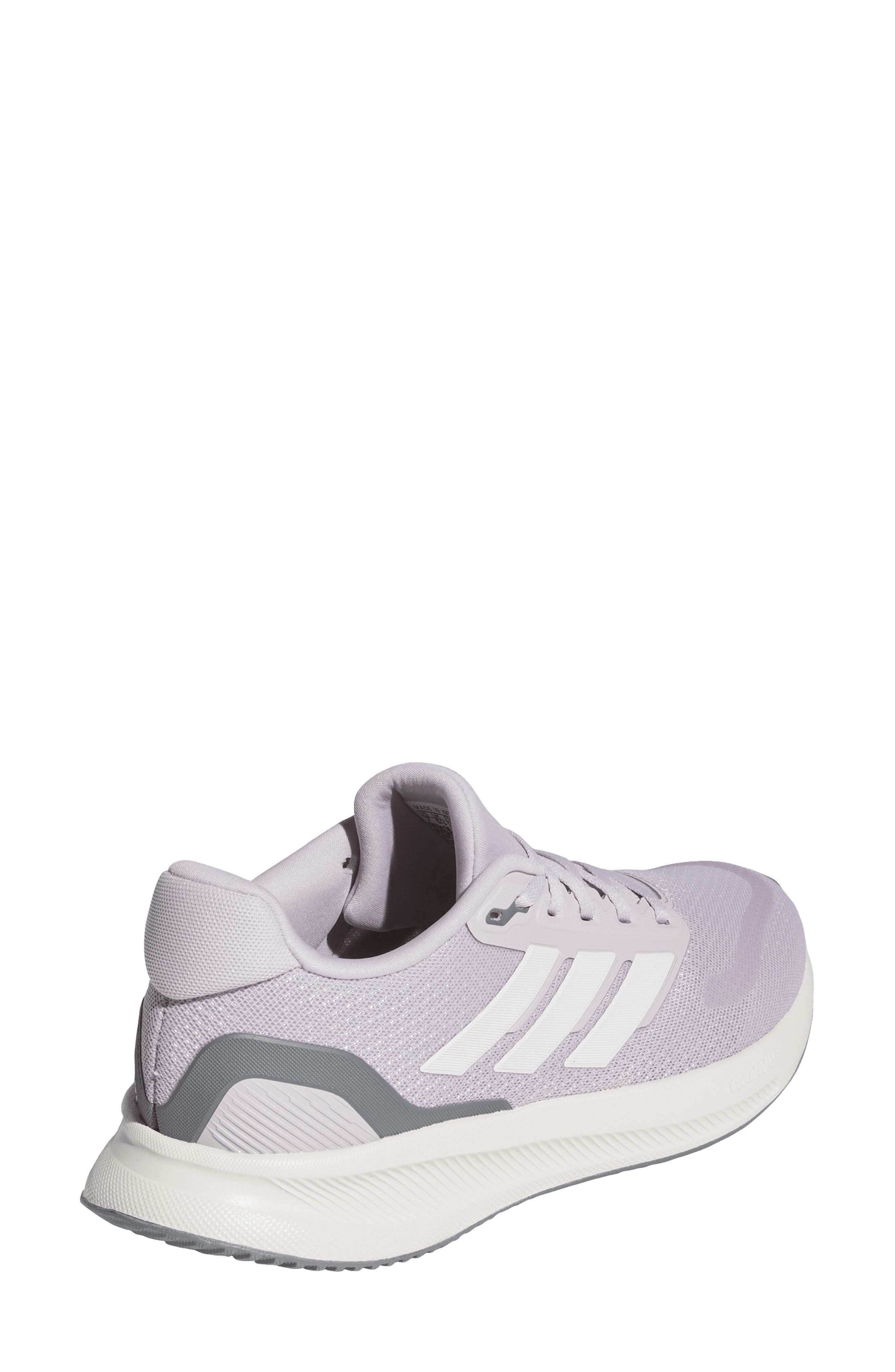 adidas Runfalcon 5 Running Shoe, Alternate, color, Ice Purple/ Off White/ Black