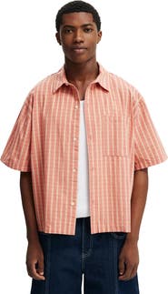 Cotton On Men's Darcy Short Sleeve Shirt