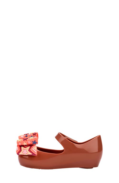 Mini Melissa Kids' Ultragirl Wonderland Mary Jane Flat In Multi