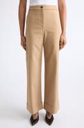 Veronica Beard Darell High Waist Wide Leg Pants