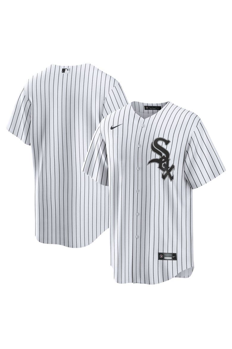 Men's Nike White Chicago White Sox Home Replica Team Jersey, Main, color, White