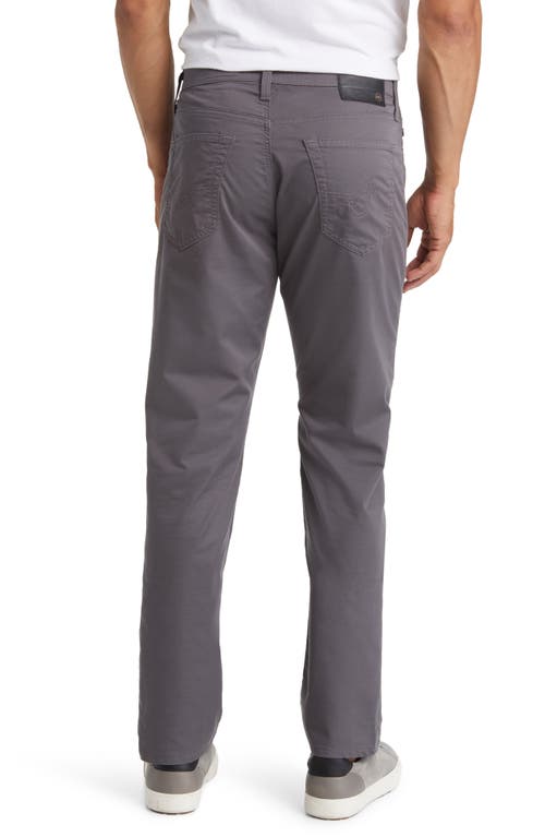 Ag Everett Commuter Performance Slim Straight Pants In Gray