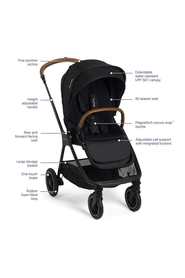 PIPA™ urbn + TRIV™ Next Stroller & Car Seat Travel System, Alternate, color, BLACK