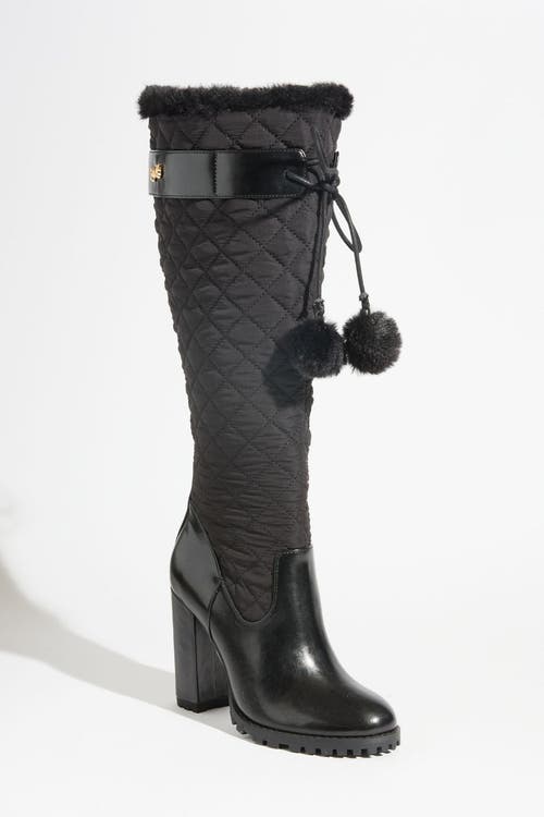 Sparkl Puffer Boot In Black