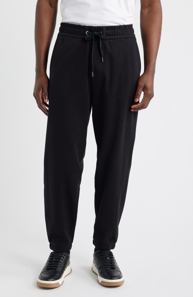 BOSS Locsin Cotton Joggers, Main, color, Black